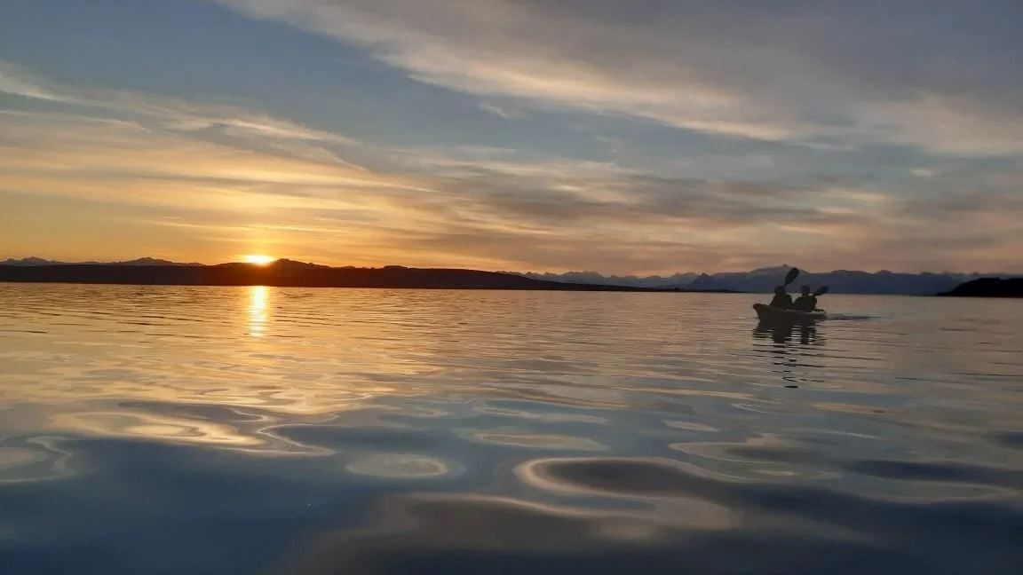Kayak Sur Le Lac Argentino foto 1